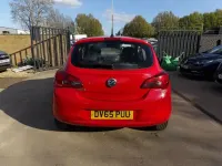 Used Vauxhall Corsa 90 HP (66 kW) 2015 Red Hatchback