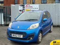 Used Peugeot 107 Active 68 HP (50 kW) 2012 Blue Hatchback
