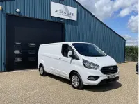 Used Ford Transit Custom Limited 130 HP (95 kW) 2021 Frozen white (solid paint) Van