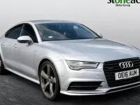 Used Audi A7 Sportback Black Edition 268 HP (197 kW) 2016 Silver Hatchback