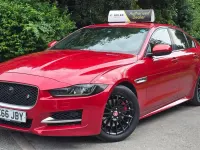 Used Jaguar XE R-Sport 163 HP (119 kW) 2016 Red Sedan