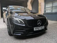 Begagnad Mercedes E220 AMG line 2017 Svart Sedan