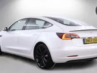 Used Tesla Model 3 Performance 461 kW (627 HP) 2019 White Sedan