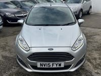 Used Ford Fiesta Zetec 2015 Silver Hatchback