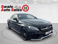 Used Mercedes C200 AMG line 184 HP (135 kW) 2016 Black Coupe