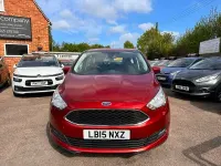 Used Ford C-MAX Zetec 125 HP (91 kW) 2015 Red MPV