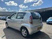 Used Daihatsu Sirion 69 HP (50 kW) 2009 Silver Hatchback