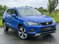 Used Seat Ateca Ecomotive 115 HP (84 kW) 2018 Blue SUV