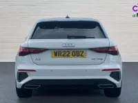 Used Audi A3 S-Line 110 HP (80 kW) 2022 White Sedan
