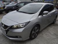 used Nissan Leaf 110kW Tekna 40kWh 5dr Auto 2018 ONE OWNER SAT NAV LEATHER ULEZ LOW MILEAGE