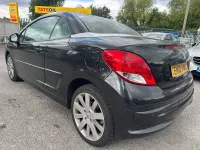 Used Peugeot 207 GTi 120 HP (88 kW) 2010 Black Cabriolet