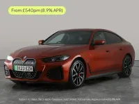 Used BMW i4 M Sport 250 kW (340 HP) 2023 Orange Sedan