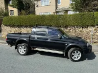 Käytetty Mitsubishi L200 Warrior 113 HP (83 kW) 2003 Musta Nouto