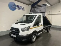 Used Ford Transit 130 HP (95 kW) 2024 White Cabriolet