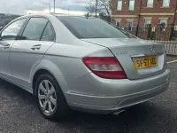 Begagnad Mercedes C220 Elegance 2007 Silver Sedan