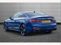 Used Audi A5 Black Edition 150 HP (110 kW) 2023 Blue Coupe