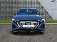 Używany Audi Q8 e-tron S-Line 300 kW (408 KM) 2023 Niebieski SUV