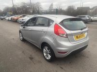 Used Ford Fiesta Zetec 2014 Silver Hatchback