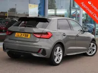 Begagnad Audi A1 Sportback S-Line 110 HK (80 kW) 2021 Grå Halvkombi