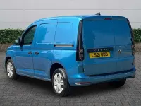 Used VW Caddy 114 HP (83 kW) 2021 Blue MPV