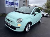Used Fiat 500 Lounge 69 HP (50 kW) 2015 Green Hatchback