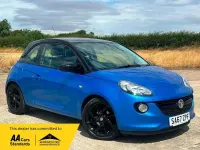 Used Vauxhall Adam S 70 HP (51 kW) 2017 Blue Hatchback