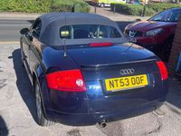 Used Audi TT Roadster Business 150 HP (110 kW) 2004 Blue Cabriolet
