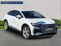 Used Audi Q4 e-tron S-Line 150 kW (204 HP) 2023 White SUV