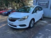 Used Vauxhall Zafira Design Edition 2017 White MPV