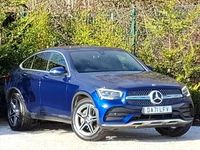 Used Mercedes GLC300 AMG line 258 HP (189 kW) 2021 Blue Coupe