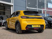 Used Peugeot e-208 Allure Premium 98 kW (134 HP) 2022 Yellow Hatchback