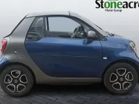 Used Smart ForTwo Cabrio Premium 71 HP (52 kW) 2019 Blue Cabriolet