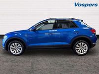 Usado VW T-Roc SE 150 HP (110 kW) 2019 Azul SUV