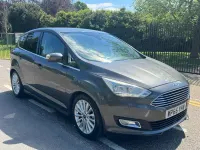 Second-hand Ford C-MAX Titanium 120 CP (88 kW) 2015 Gri Monovolum