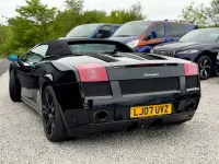 Used Lamborghini Gallardo 520 HP (382 kW) 2007 Black Cabriolet