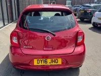 Used Nissan Micra Acenta 2016 Red Hatchback