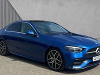 Used Mercedes C300 AMG Line Premium Plus 258 HP (189 kW) 2022 Spectral blue metallic