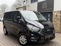 Used Ford Transit Custom Limited 130 HP (95 kW) 2019 Black Van