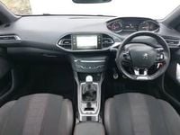 Used Peugeot 308 GT-line 131 HP (96 kW) 2018 Blue Hatchback