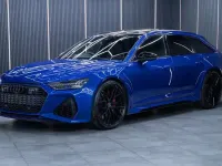 Usado Audi RS6 Comfort 600 HP (441 kW) 2022 Azul Carrinha