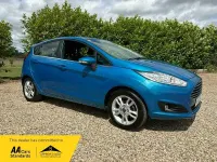 Used Ford Fiesta Zetec 2016 Blue Hatchback