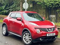 Used Nissan Juke Tekna 117 HP (86 kW) 2012 Red SUV
