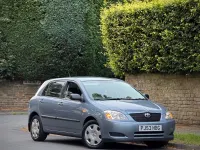 Used Toyota Corolla T2 97 HP (71 kW) 2003 Grey Hatchback