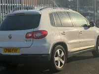 Used VW Tiguan 138 HP (101 kW) 2010 White SUV