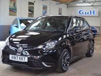 Used MG MG3 106 HP (77 kW) 2017 Black Hatchback