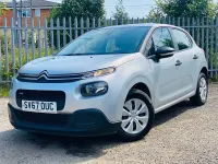 Used Citroën C3 PureTech 2017 Silver Hatchback