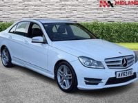 Used Mercedes C180 AMG 2014 White Sedan