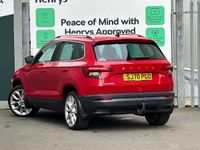 Used Skoda Karoq SE L 150 HP (110 kW) 2020 Velvet red metallic SUV