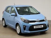 Used Kia Picanto 2019 Blue Hatchback