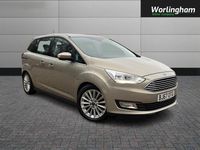 Used Ford Grand C-Max Titanium 150 HP (110 kW) 2017 Silver MPV